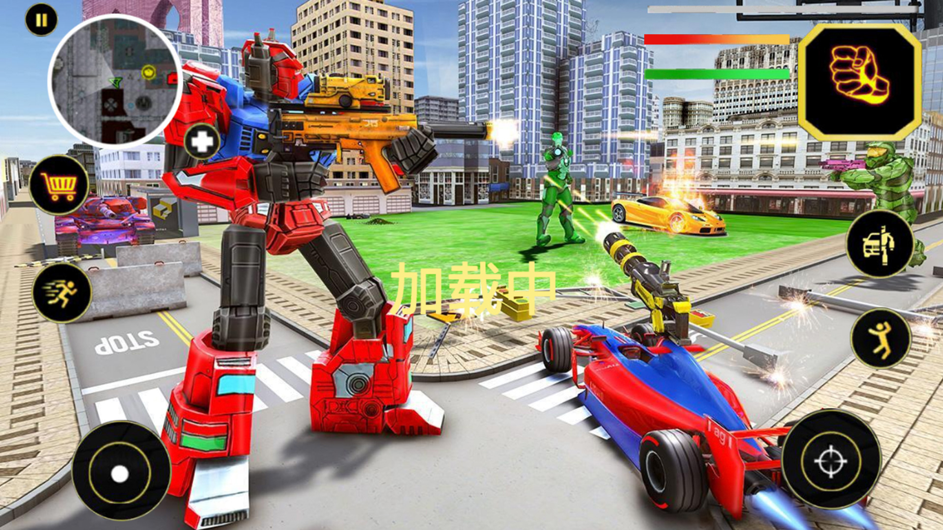 模拟机器人城市英雄(3)
