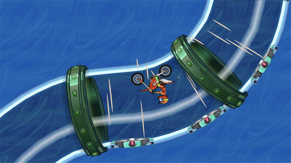 摩托车极限飚车(3)