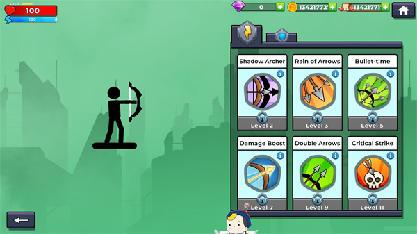 火柴人弓箭手2武器全部解锁(4)