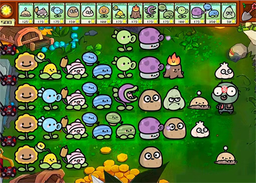 萌化版植物爆射僵尸王(4)