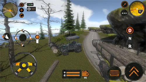 卡车司机森林模拟器(2)