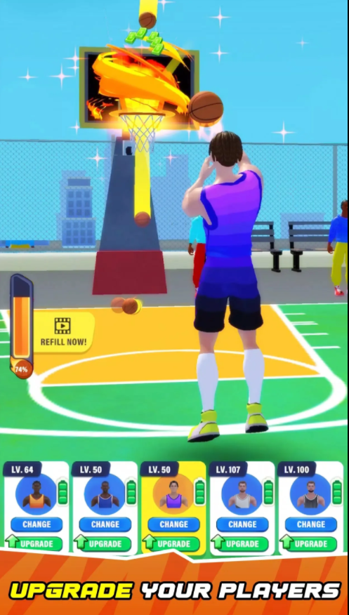 放置篮球对战(1)