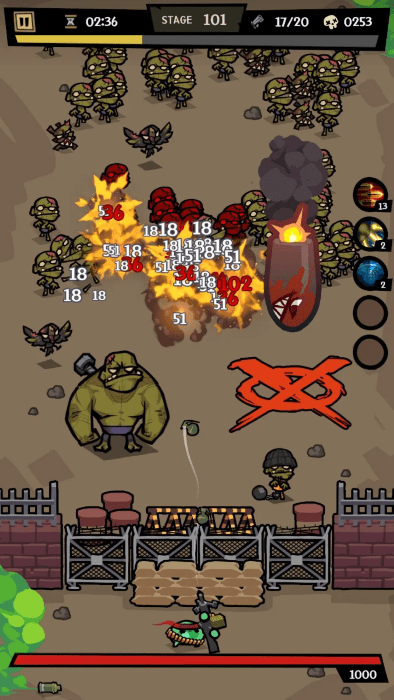 最后的史莱姆僵尸防御(2)