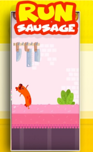 奔跑吧香肠热狗挑战(1)