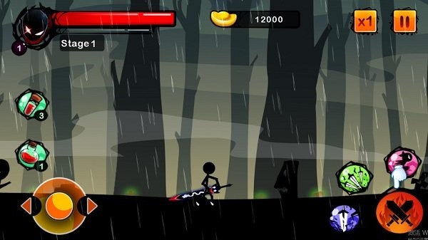 火柴人幽灵忍者横版(3)