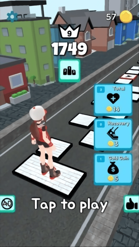 跳跃女高中生(3)