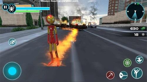 蜘蛛绳索火柴人(1)