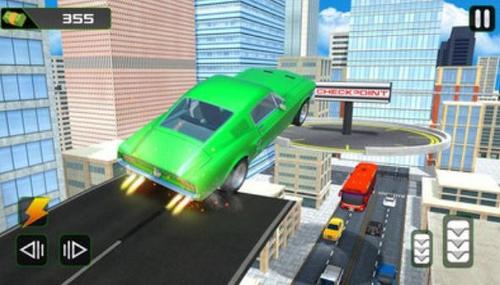 疯狂汽车空中驾驶(2)