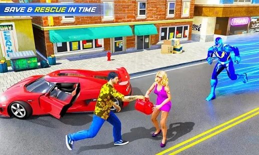 大警察机器人速度英雄(1)