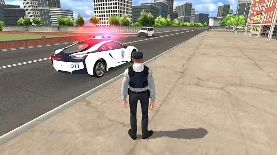 美国i8警车3d(3)