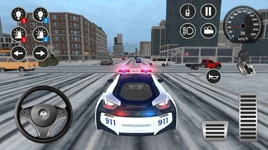 美国i8警车3d(2)
