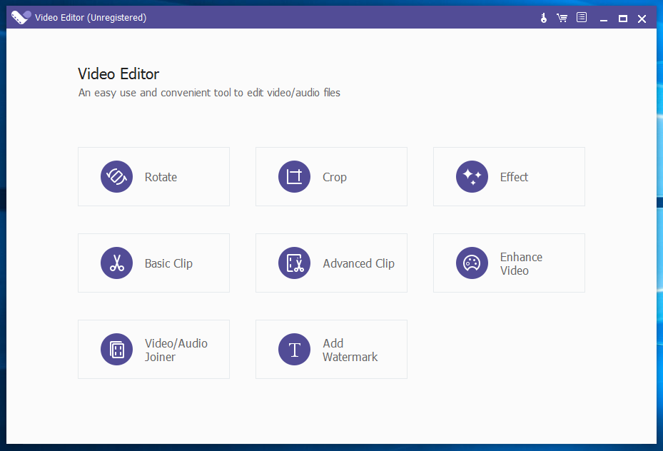 Apeaksoft Video Editor给视频降噪的操作方法