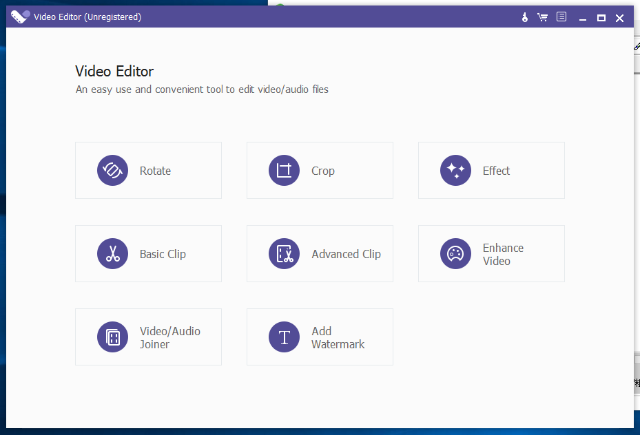 Apeaksoft Video Editor裁剪视频画面的方法步骤