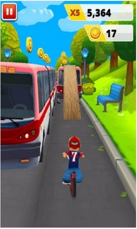 自行车跑酷(1)