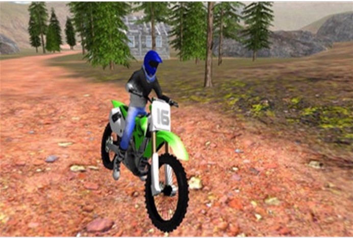 越野摩托比赛3D(4)