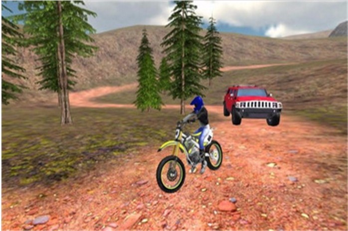 越野摩托比赛3D(3)
