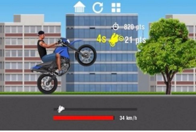 摩托车平衡竞技