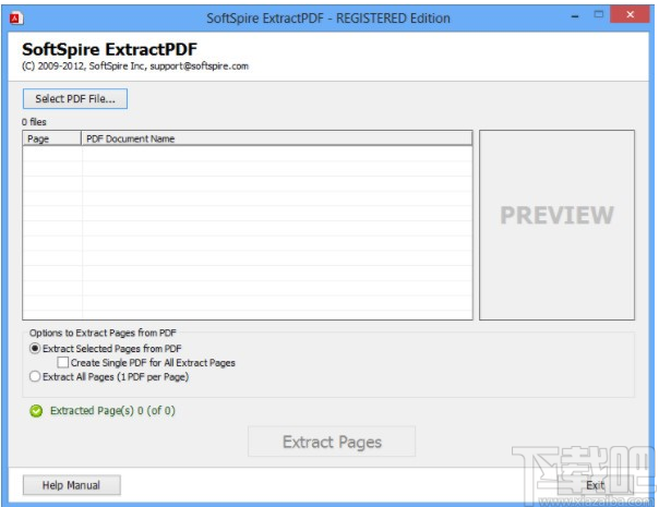 SoftSpire Extractpdf(PDF提取工具)