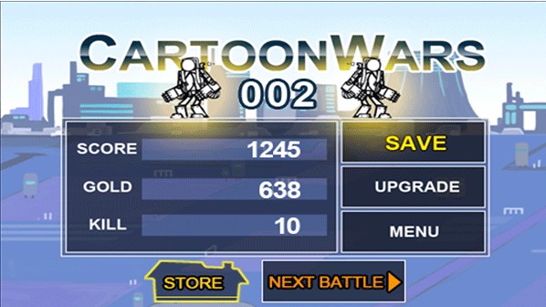 卡通火柴人战争(4)