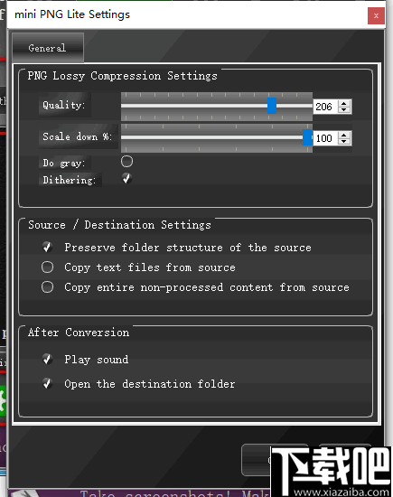 mini PNG Lite(PNG压缩软件)
