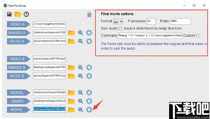 Openfaceswap(视频换脸软件)