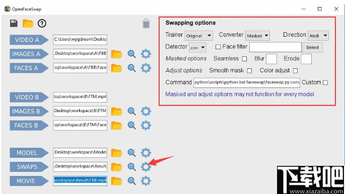 Openfaceswap(视频换脸软件)