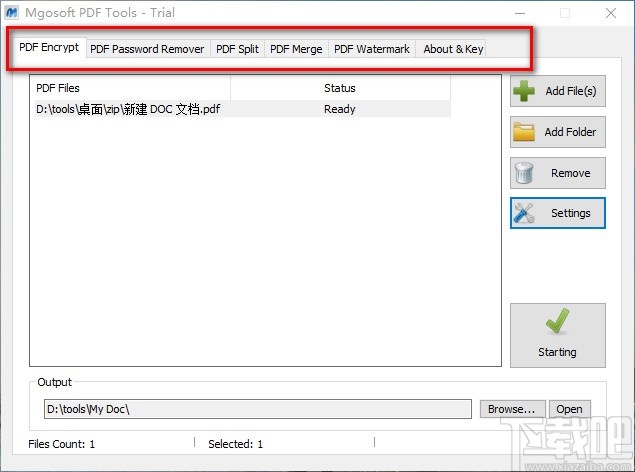 Mgosoft PDF Tools(PDF工具箱)