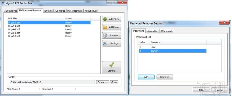 Mgosoft PDF Tools(PDF工具箱)