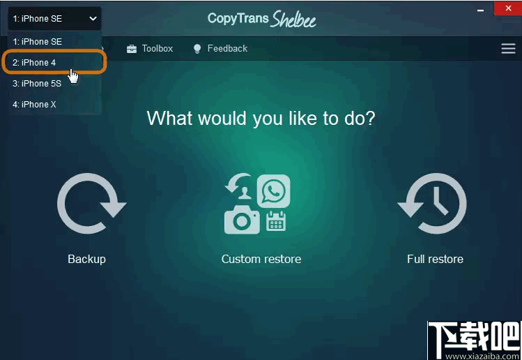 CopyTrans Shelbee(ios数据备份还原工具)