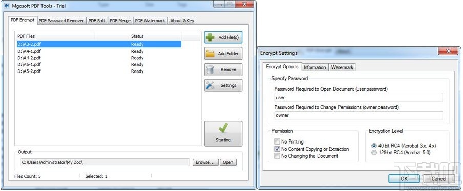 Mgosoft PDF Tools(PDF工具箱)