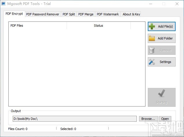 Mgosoft PDF Tools(PDF工具箱)