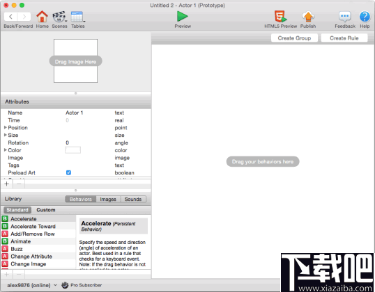 GameSalad Creator(游戏制作软件)