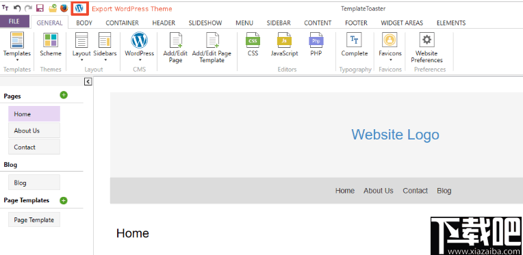 TemplateToaster(网页模板制作工具)