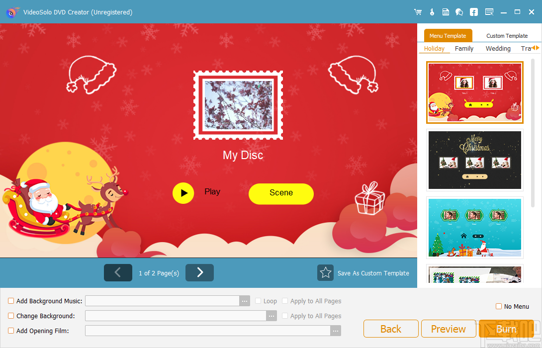 VideoSolo DVD Creator(DVD刻录软件)