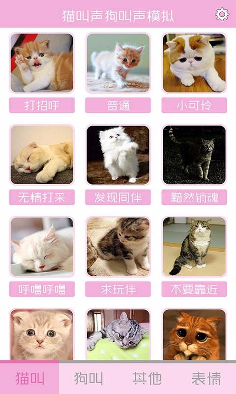 猫叫狗叫声模拟器