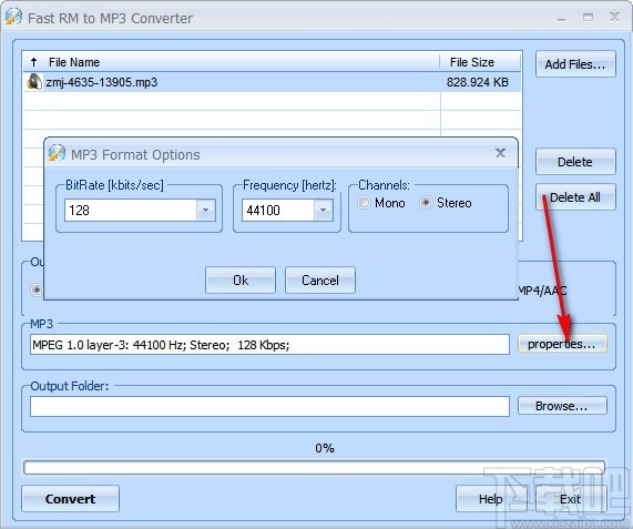 Fast RM to MP3 Converter(RM转MP3工具)