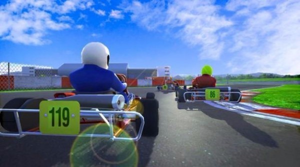 卡丁车赛四驱车冲刺(1)