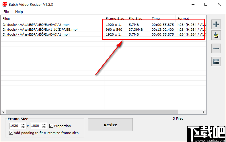 Batch Video Resizer(视频大小转换软件)