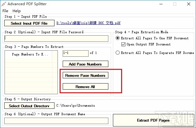 Advanced PDF Splitter(PDF拆分软件)