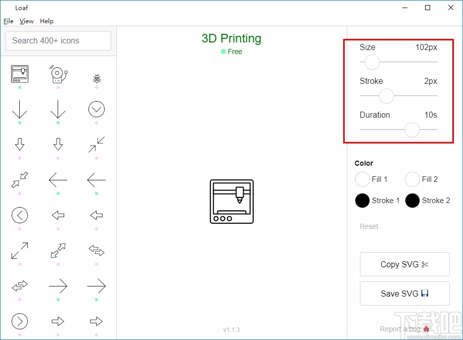 Loaf(动画SVG图标编辑器)