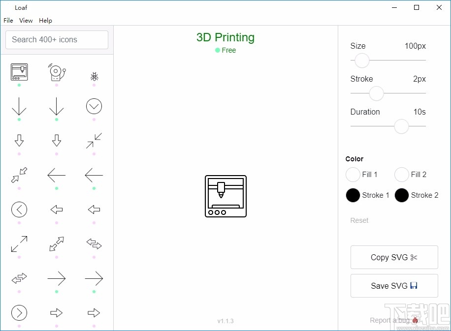 Loaf(动画SVG图标编辑器)