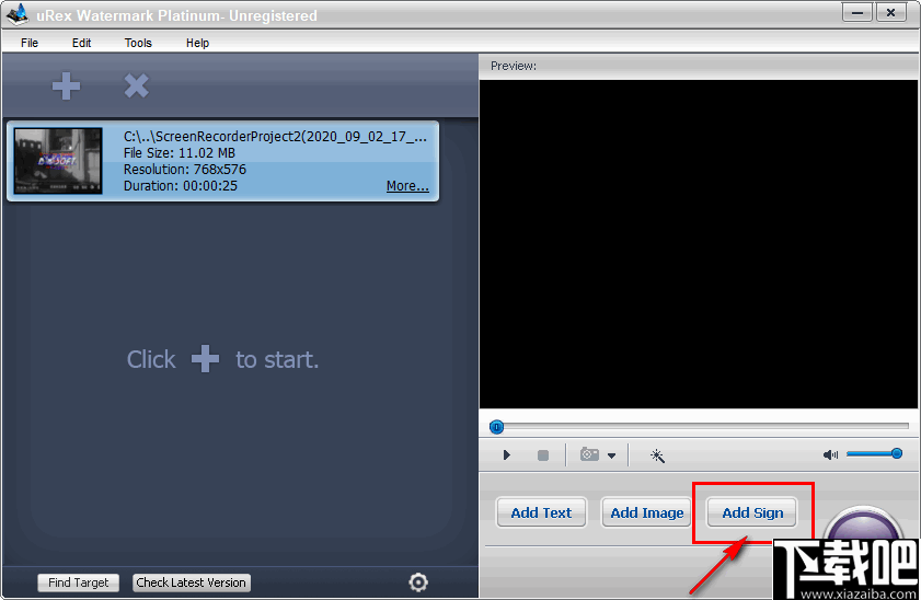 uRex Videomark Platinum(视频水印添加工具)