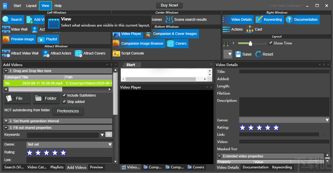 Fast Video Cataloger(视频管理工具)