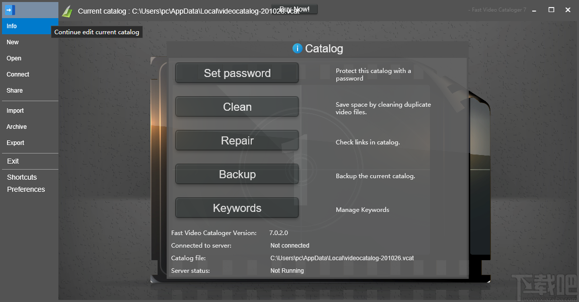 Fast Video Cataloger(视频管理工具)