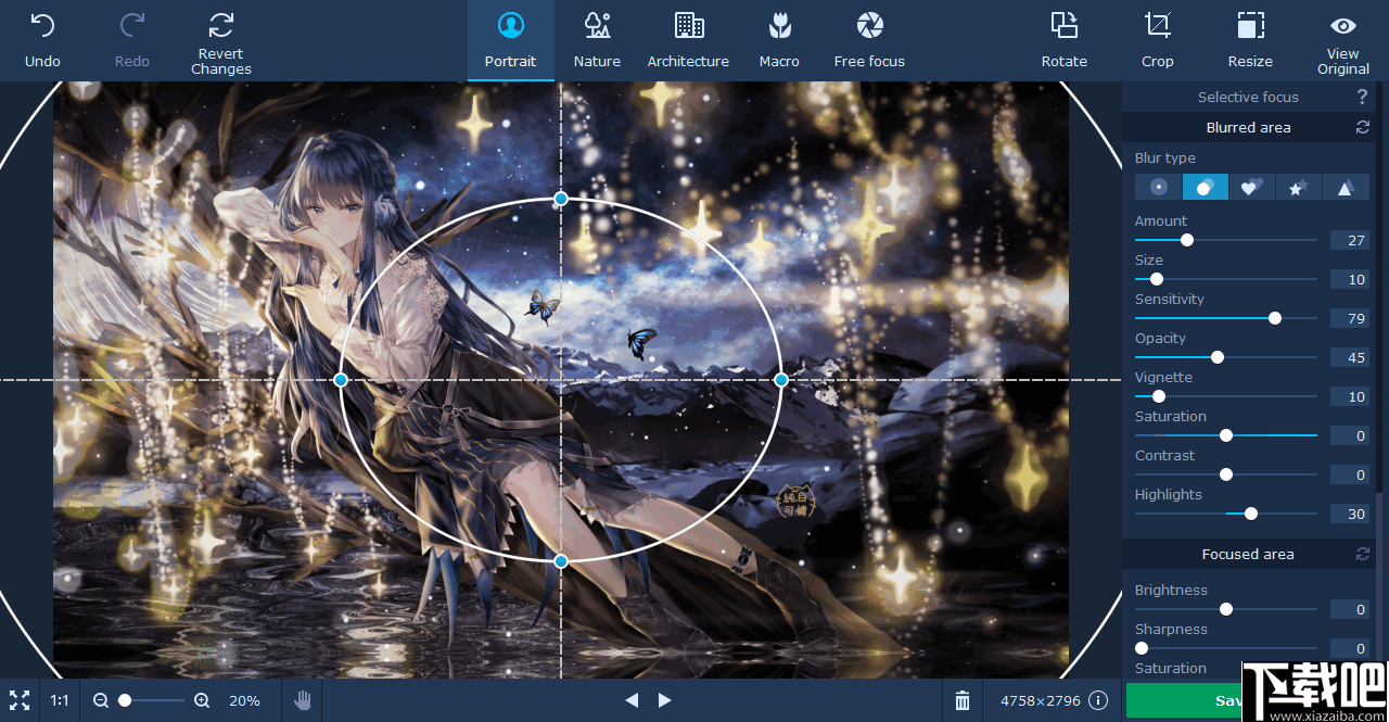 Movavi Photo Focus(图像模糊处理软件)