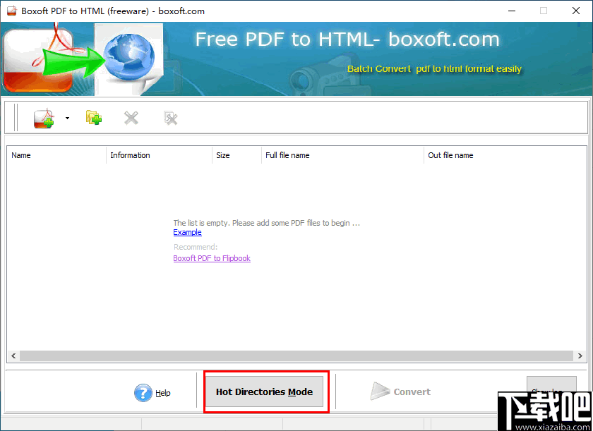 Boxoft PDF to Html(PDF到HTML转换器)