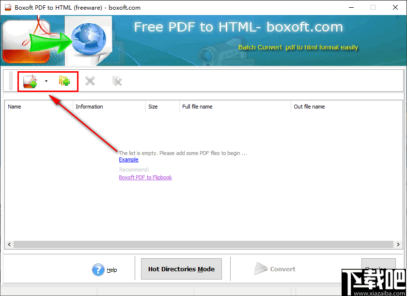 Boxoft PDF to Html(PDF到HTML转换器)