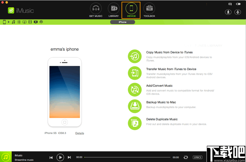 Aimersoft iMusic(音乐下载传输工具)