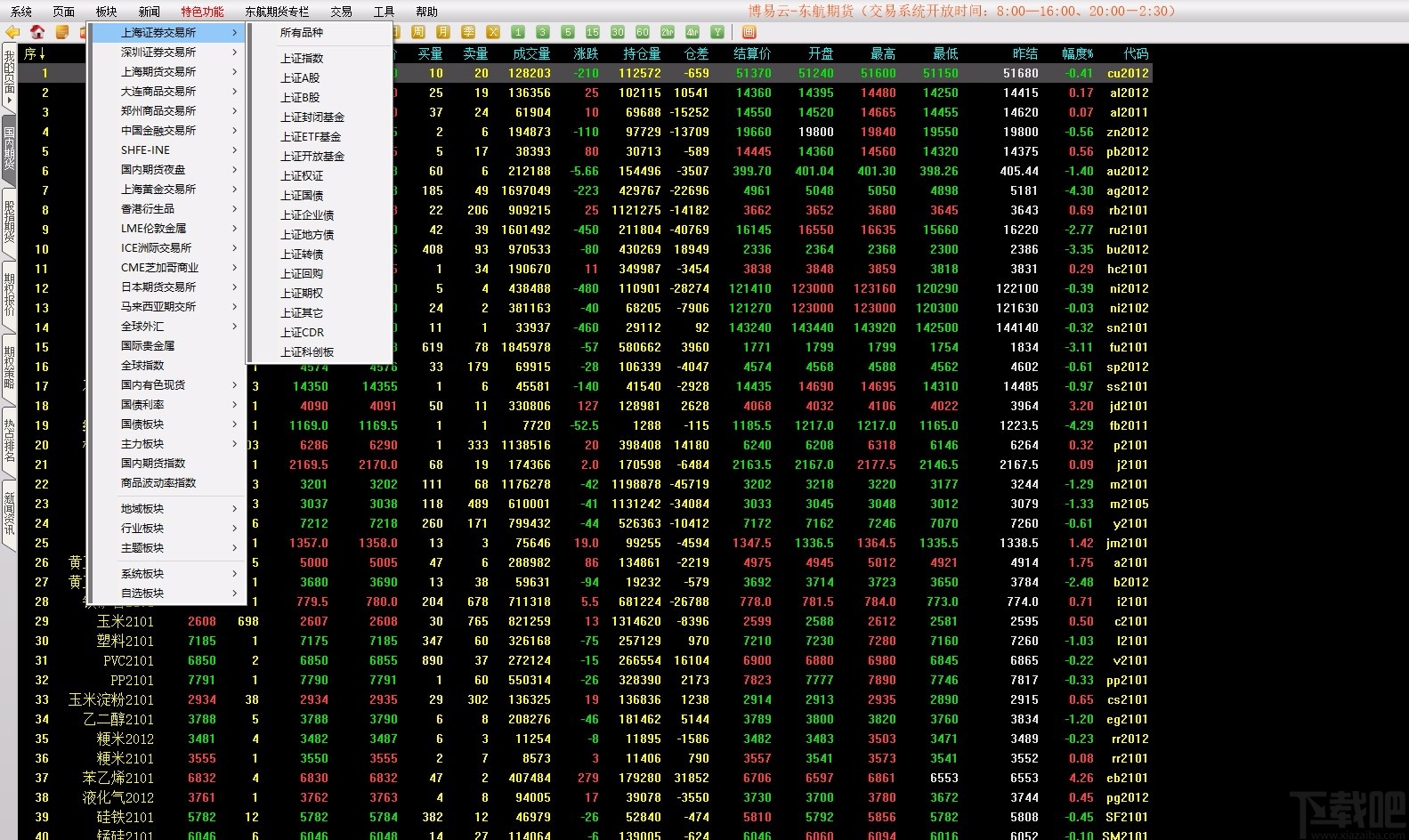 东航期货博易大师