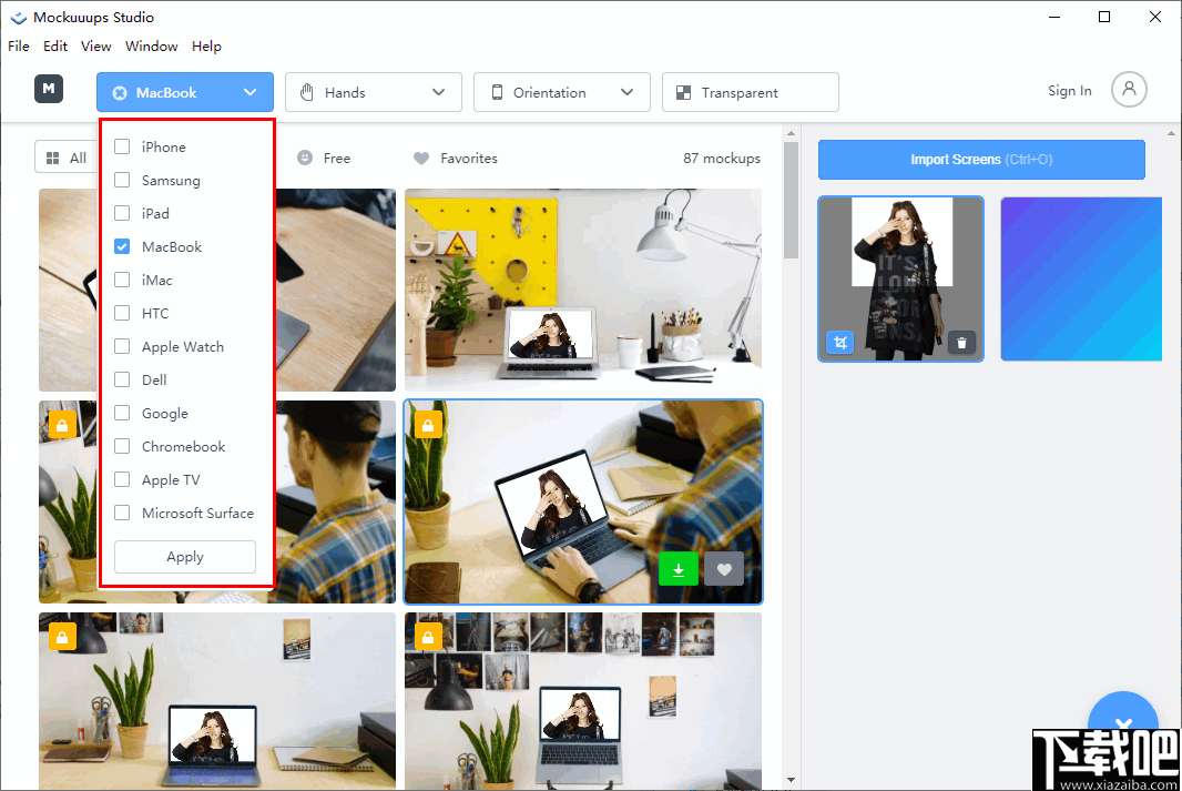 Mockuuups Studio(宣传海报设计软件)